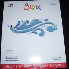 Scrapbook Sizzix Bigz Die Suaje Grande Espiral Decorativo