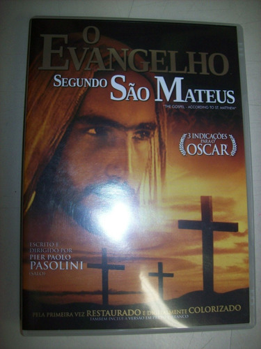 Dvd - O Evangelho Segundo São Mateus - Pasolini - Nacional