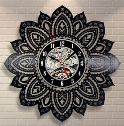 Reloj Vinilo Mandalas, Gatos, Perros 8store