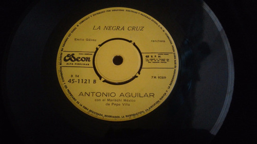 Single  Antonio Aguilar La Negra Cruz