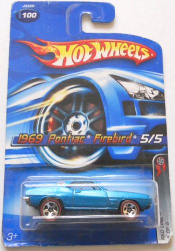 Hot Wheels 2006, Red Line, 1969 Pontiac Firebird