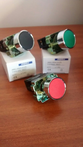 Pulsador Verde 22 Mm Mod Xb2 Multicolores
