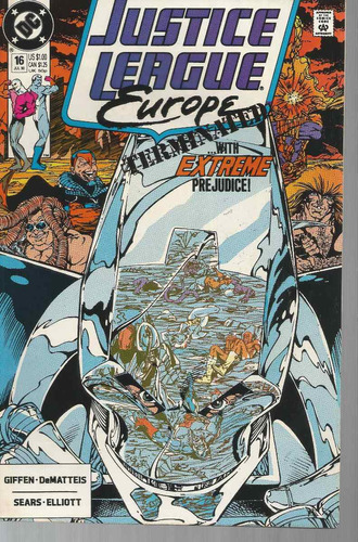 Justice League Europe 16 - Dc - Bonellihq - Cx156 K19