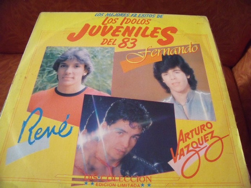 Lp Los Idolos Juveniles Del 83,