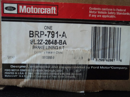 Banda De Freno Trasera Ford Explorer 4.6l 2006/up Originales