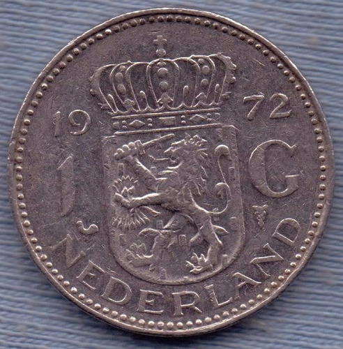 Holanda 1 Gulden 1972 * Juliana *