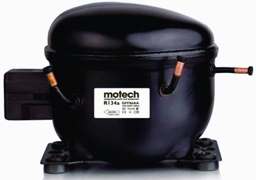 Compresor Motech 1/5 Hp R600a (bfm93aa) 155w Desplaza 9.3cm3