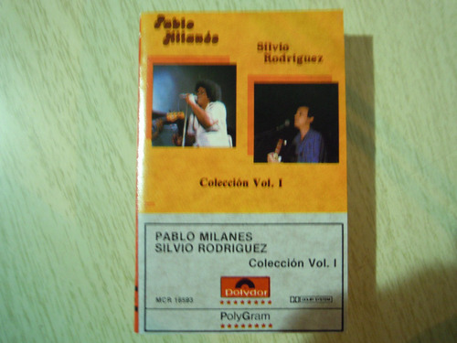 Pablo Milanes Y Silvio Rodriguez Casette Coleccion Vol I