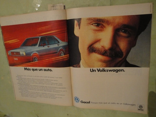 Publicidad Volkswagen Gacel Año 1986