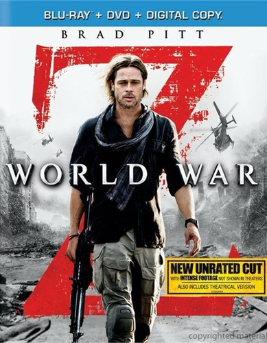 Blu-ray + Dvd World War Z / Guerra Mundial Z