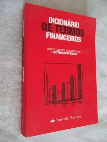 * Livro Dicionário De Termos Financeiros Luiz Fernando Rudge