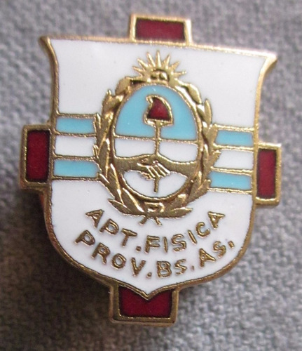 Antiguo Pins De Apt Fisica Provincia De Buenos Aires