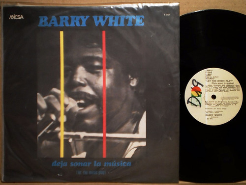 Barry White Let The Music Play Vinilo Lp Soul Funk Uruguay