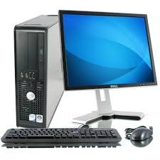 Pc Completa Dell  Core 2 Duo 3.0ghz/4gb Ddr2/ 160gb + Lcd17