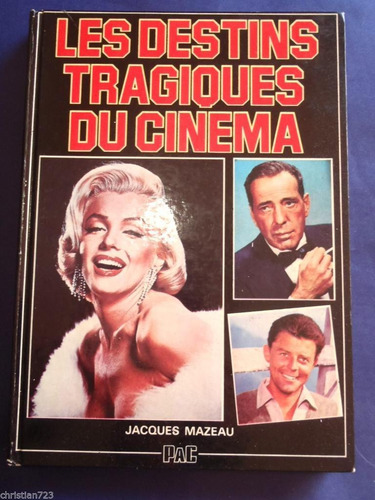 Destins Tragiques Cine Hollywood Marilyn Monroe Valentino