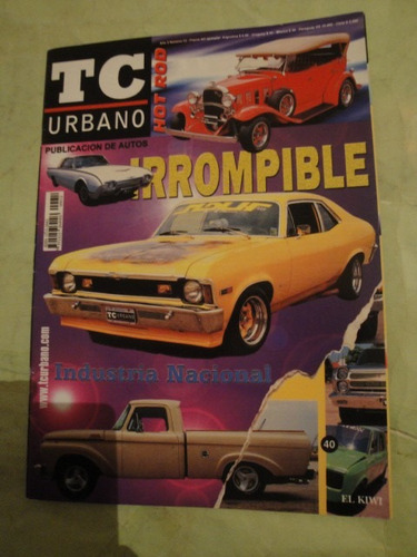 Revista Tc Urbano Rambler Chvy Ford Sprint F100 Thunderbir