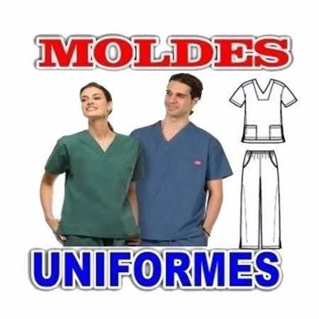 Kit Uniformes Medicos Odontologo Enfermeros Kit Moldes 2016