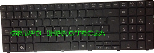 Teclado Para Laptop Acer Aspire 5742-6495 Negro En Español