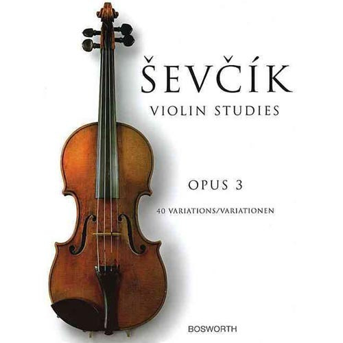 Sevcik Violín Estudios Opus 3:40 Variaciones / Variationen