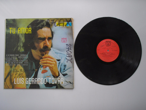 Lp Vinilo Luis Gerardo Tovar Tu Amor 1976