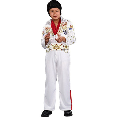 Disfraz De Elvis De Lujo Para Niño Talla 2-4 Halloween