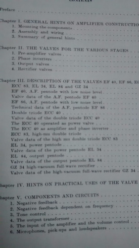 Libro Manual De Valves For A.f. Amplifiers E. Rodenhuis(218