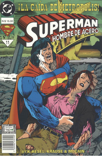 Superman . ¡ La Caída De Metrópolis ! # 11 (contemporáneos)