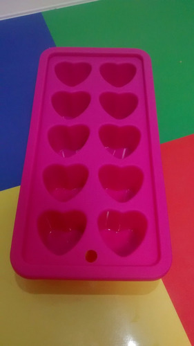 Forma De Silicone Coração Para Chocolate Gelo Bombons Páscoa