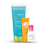 Kit Bioderma Protetor Solar Photoderm Fps60 + Gel De Limpeza