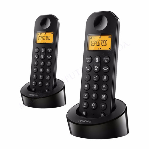 Telefono Inalambrico Philips D120 Duo Identificador De Llama
