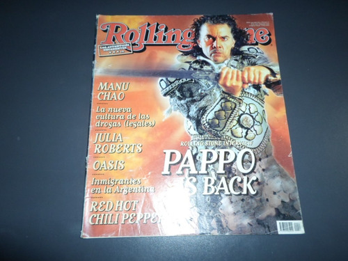 Rolling Stone 27 Pappo Red Hot Chili Peppers La Ley