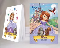 Comprar Princesita Sofía Souvenir Anotador Personalizado X48!!!
