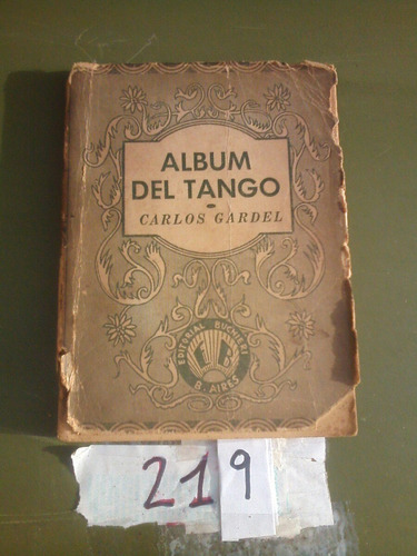 Carlos Gardel Album Del Tango Libro Buchieri