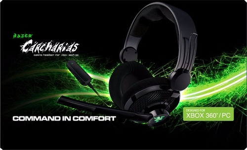 Fone Gamer Razer Carcharias 2013 Xbox Headset 360 E Pc