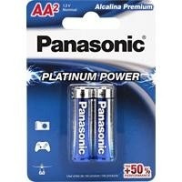 Pilha Aa Panasonic Alcalina Platinum Power C/2 Unid.