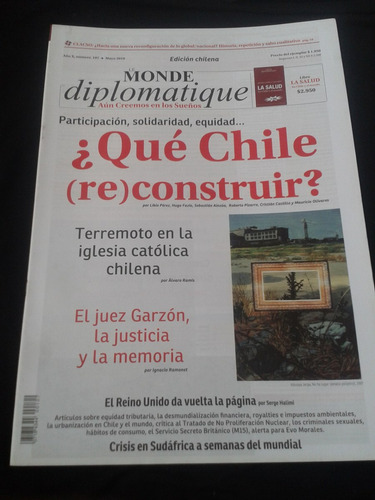 Monde Diplomatique Año X Numero 107  Mayo  2010