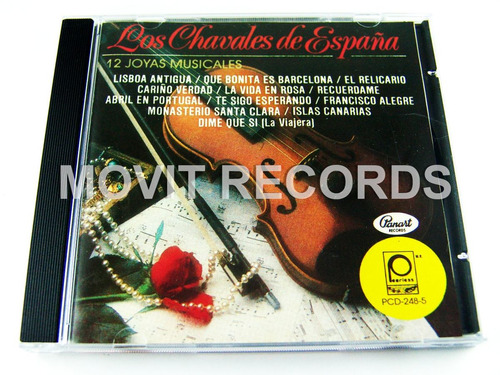 Los Chavales De España 12 Joyas Musicales Cd Raro 1991