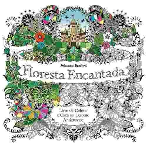 Imagem 1 de 1 de Floresta Encantada Livro Colorir Antiestresse