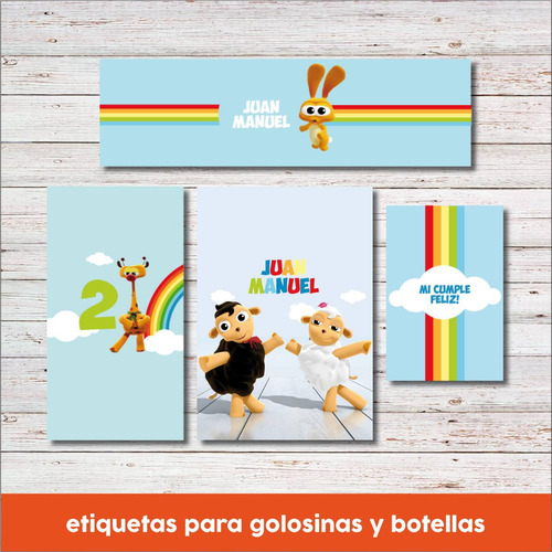 Imagen 3 de 6 de Kit Imprimible Baby Tv Personalizado