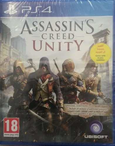 Assassins Creed Unity Ps4 Novo Lacrado Envio Imediato