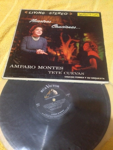 Amparo Montes Y Tete Curevas Disco De Vinil Original 