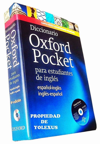 Diccionario Oxford Pocket Español-inglés, Inglés-español