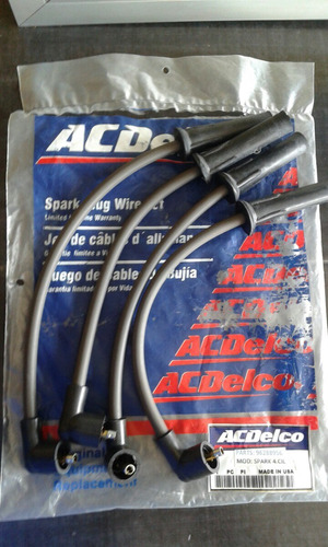Cable Bujia Spark 4.cil Marca Acdelco