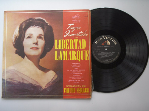 Lp Vinilo Libertad Lamarque Tangos Inolvidables