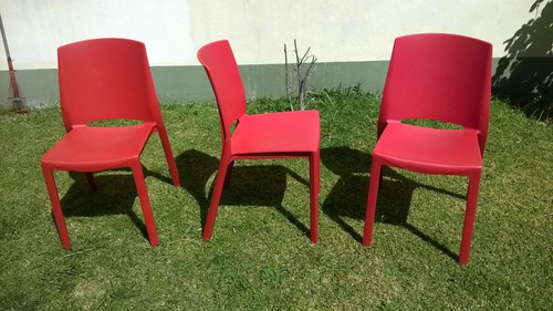 Oferta Silla Reforzada Dubai Mascardi Roja Directo Fabrica