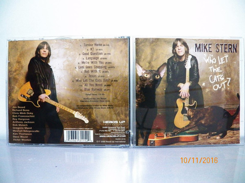 Cd Original Mike Stern  Who Let The Cats Out?