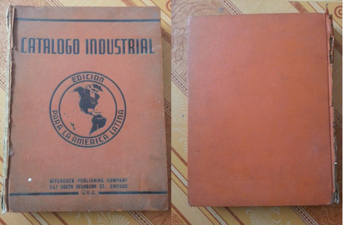 Antiguo Catalogo Industrial Hitchcock Company Año 1949