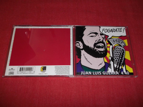 Juan Luis Guerra - Fogarate Cd Nac Ed 1994 Mdisk