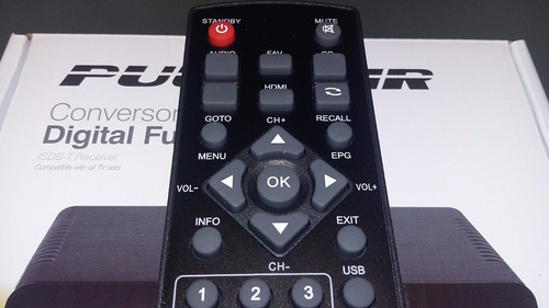 Decodificador Conversor Sintonizador Tda Full Hd Usb Led Tv