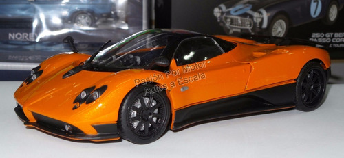 1:18 Pagani Zonda F 2005 Naranja Motor Max